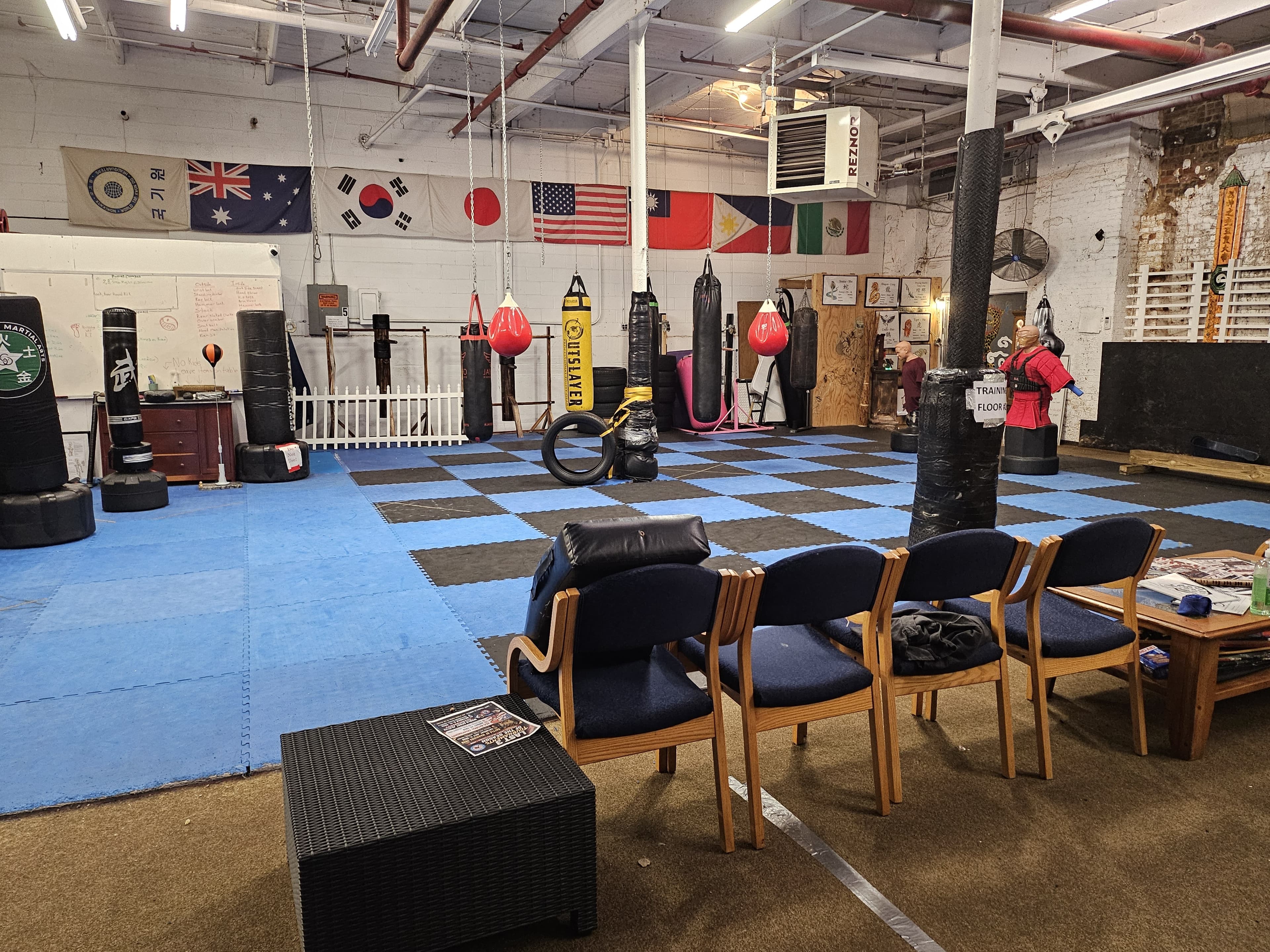 The Cloud Forest training hall in Greensboro